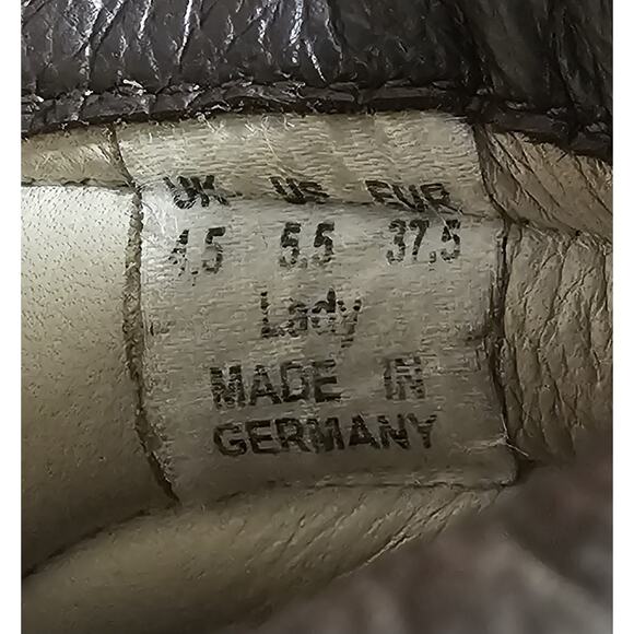 Hanwag Grunten Hiking Boot Lady Womens 5.5 EU 37.5 Brown Leather Gorpcore Lace - Picture 10 of 11